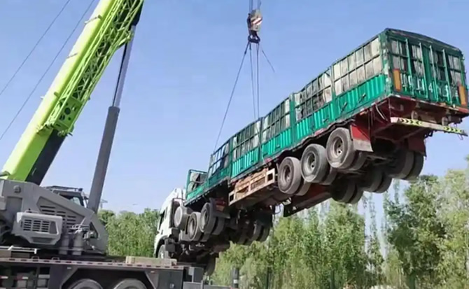 阳山道路脱困救援案例